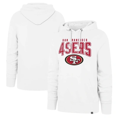47 ' White San Francisco 49ers Elements Arch Headline Pullover Hoodie