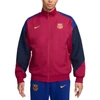 Nike Fc Barcelona Strike  Men's Dri-fit Soccer Track Jacket In Red