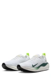 Nike Zoomx Invincible Run 3 Running Shoe In White/ Pro Green/ Volt/ Sail