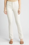 Wit & Wisdom 'ab'solution High Waist Flare Jeans In Blanched Almond
