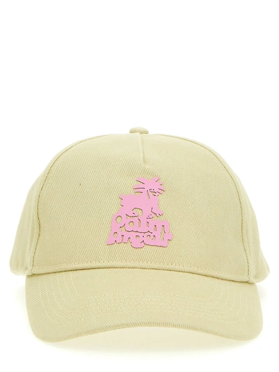 Palm Angels Sketchy Cap In Beige