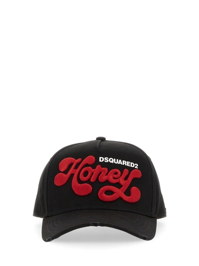 Dsquared2 Hat In Black