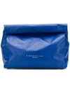 Simon Miller Wide Loose Clutch Bag In Blue