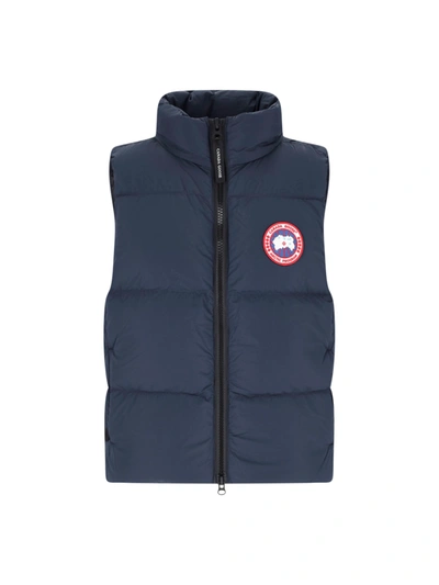 Canada Goose Lawrence Puffer Vest In Blue