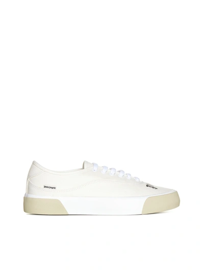 Palm Angels Sneakers In Cream White