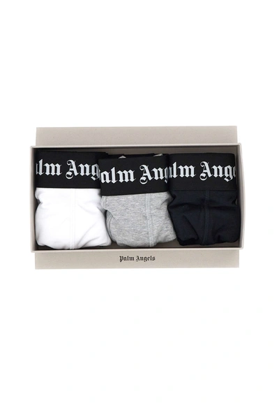 Palm Angels Trunk Cotton Boxer Shorts In Multicolor