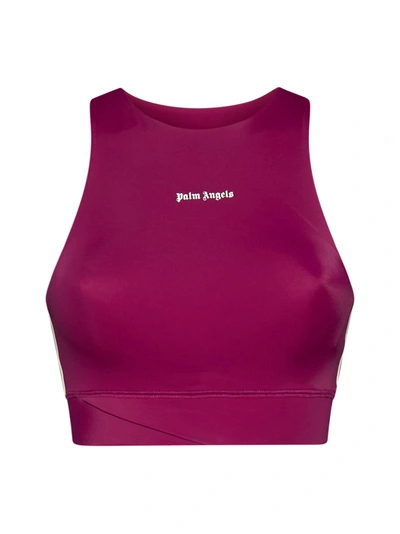 Palm Angels Top In Purple