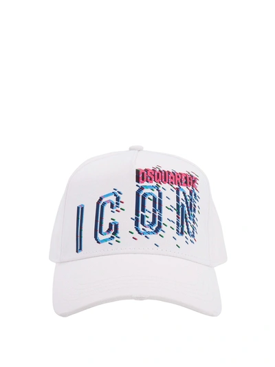 Dsquared2 Hat In White