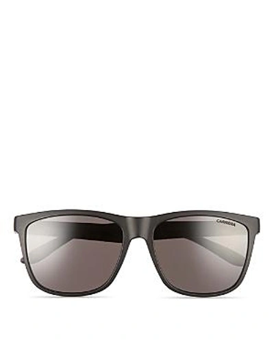 Carrera Men's 8022/s Matte Wayfarer Sunglasses, 56mm In Black