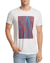 Vestige Color Abstraction T-shirt In Light Grey