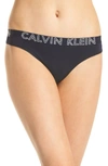 Calvin Klein Ultimate Cotton Thong In Shoreline
