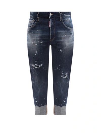 Dsquared2 Sailor Jean Jeans In Blue Navy