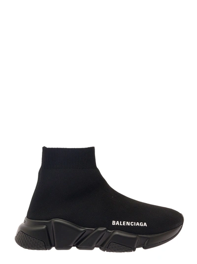 Balenciaga Speed Lt Sock Sneakers In Black