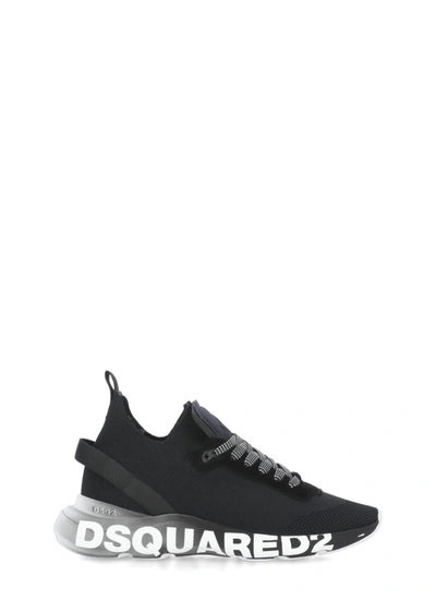 Dsquared2 Fly Running Sneakers In Black