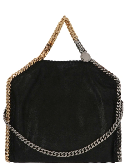 Stella Mccartney Falabella Fold-over Tote Bag In Black