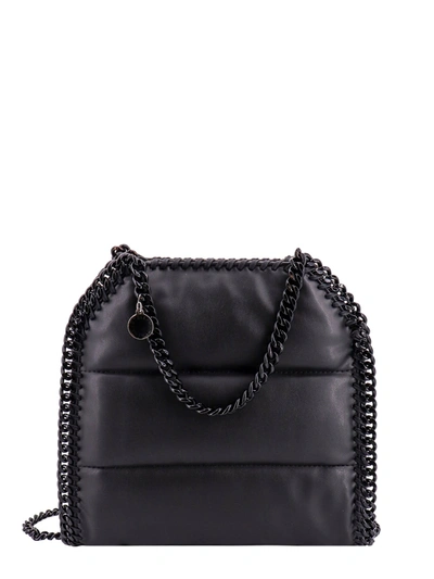 Stella Mccartney Falabella Padded Alter Mat Mini Tote Bag In Black