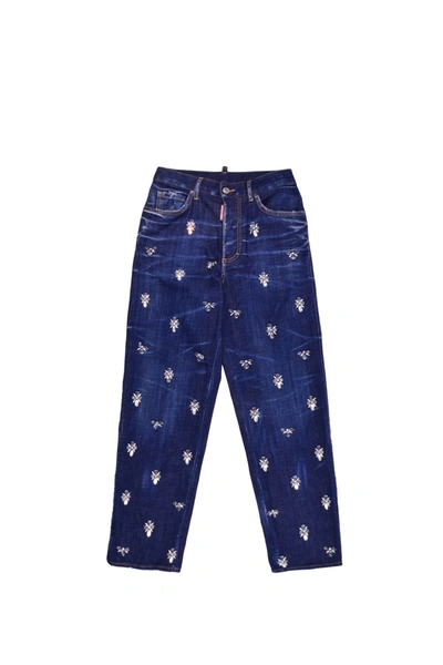Dsquared2 Kids'  Jeans In Blue
