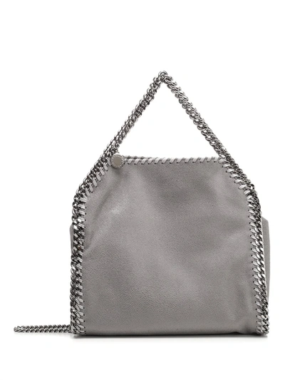 Stella Mccartney Falabella Mini Tote Bag In Grey