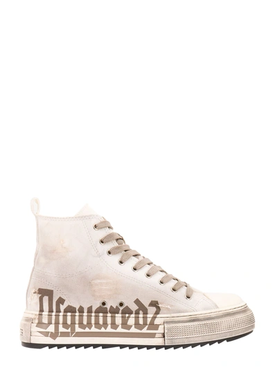 Dsquared2 Berlin Sneakers In White