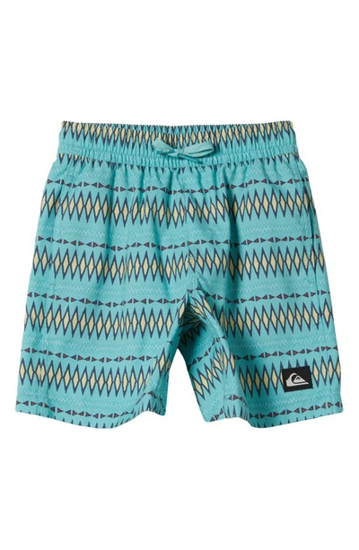 Quiksilver Kids' Toddler & Little Boys Everyday Heritage Swim Shorts In Marine Blue