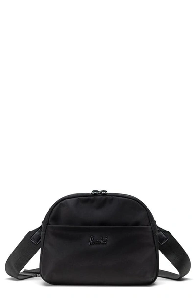 Herschel Supply Co Thalia Recycled Polyester Crossbody Bag In Black