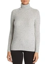 C By Bloomingdale's Cashmere Turtleneck Sweater - 100% Exclusive In Gray Donegal