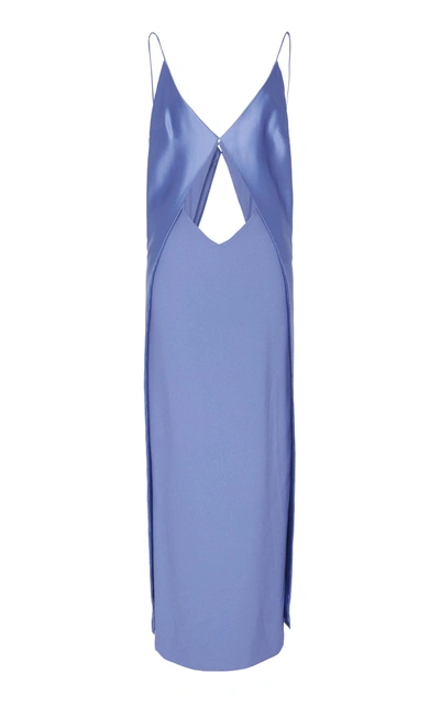 Dion Lee Tessellate Cami Dress In Blue