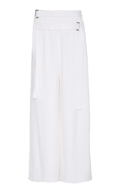 Dion Lee Wide-leg Holster Pants In White
