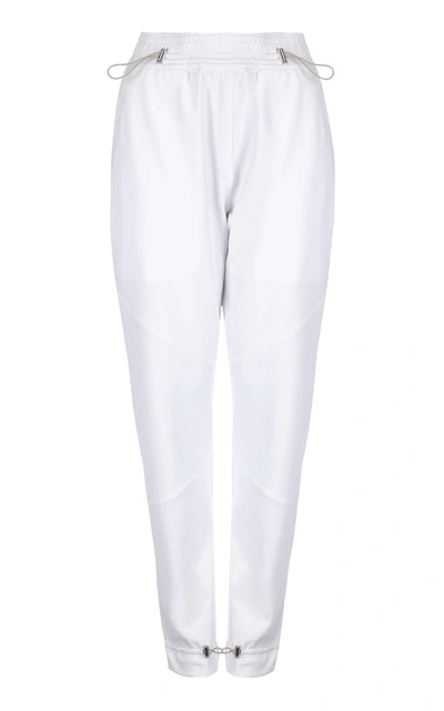 Silou London Megan Standard Rise Workout Pant In White