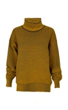 Nagnata Rib Sweater In Yellow