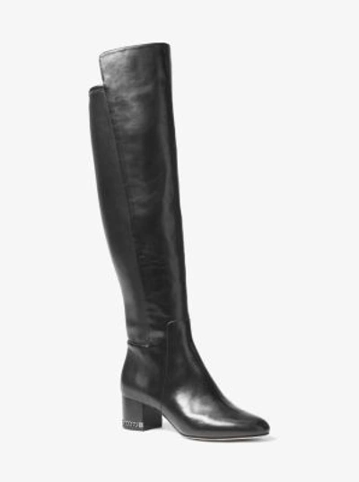 michael kors sabrina stretch boots