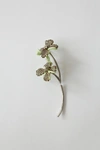 Acne Studios Flower Earring Mint/burgundy