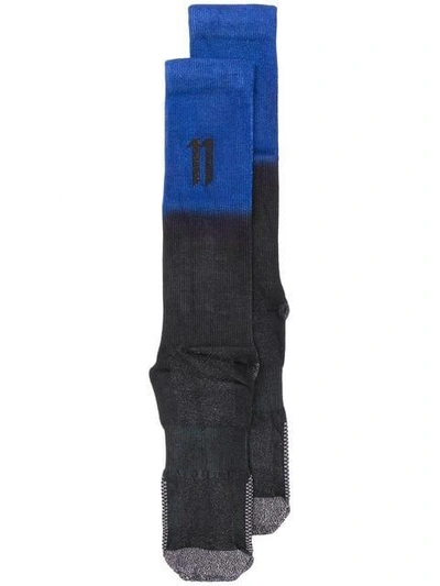 11 By Boris Bidjan Saberi Logo Knit Socks - Black