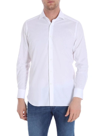 Bagutta Cotton Shirt In White