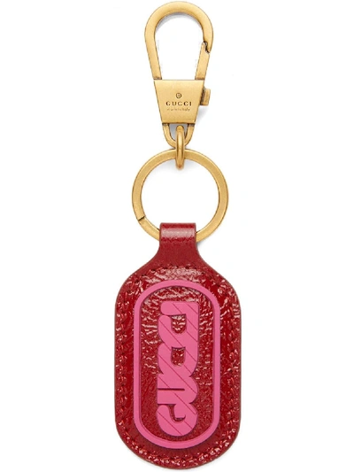 Gucci Game Keychain In Pink