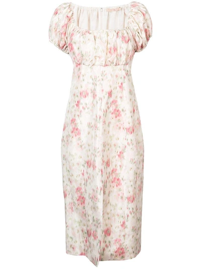 Brock Collection Floral-print Dress - Pink