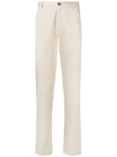 Burberry Slim Fit Chino Trousers - Nude & Neutrals