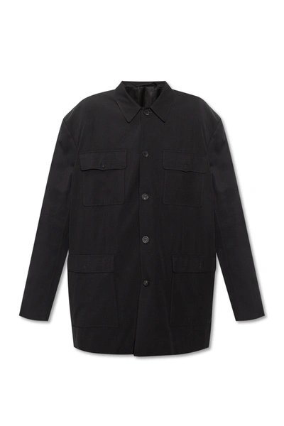 Balenciaga Black Oversize Jacket In New