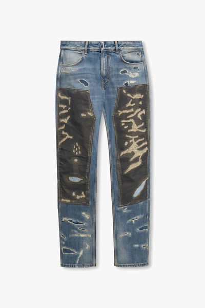 Givenchy Blue Jeans With Vintage Effect In New