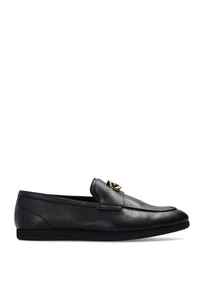 Givenchy Black Leather Loafers In New