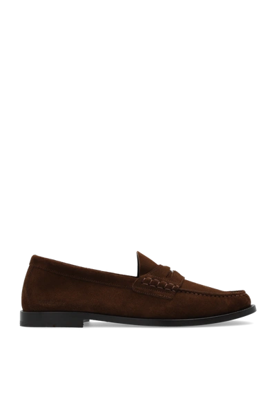 Burberry Brown ‘rupert' Loafers In New