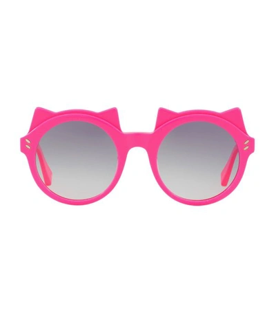 Stella Mccartney 48mm Cat Sunglasses In Fuchsia