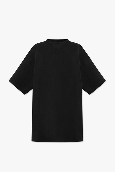 Balenciaga Black T-shirt With Inside-out Effect In New