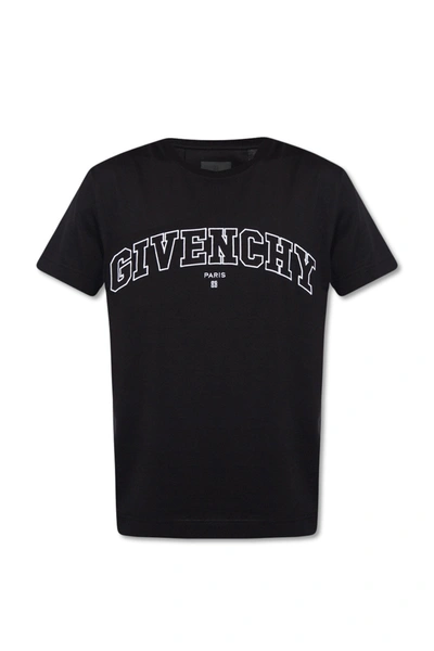 Givenchy Black Logo T-shirt In New