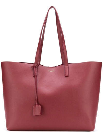 Saint Laurent Rive Gauche Shoulder Bag - Red In Red