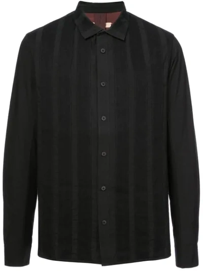 Ziggy Chen Oversized Button Shirt - Black