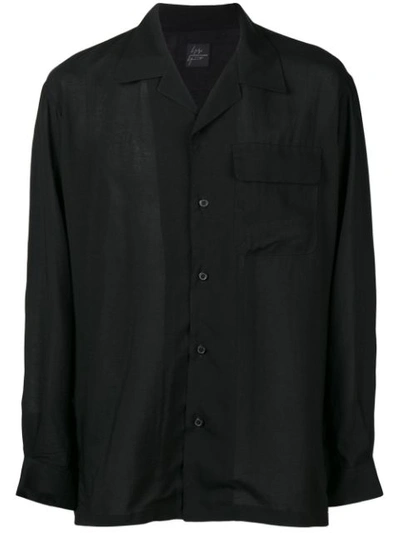 Yohji Yamamoto Chest Pocket Shirt - Black