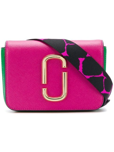 Marc Jacobs Logo Bum Bag In Pink
