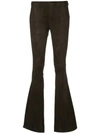 Sylvie Schimmel Flared Trousers In Brown