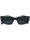 Moschino Eyewear 51mm Rectangle Sunglasses - Black